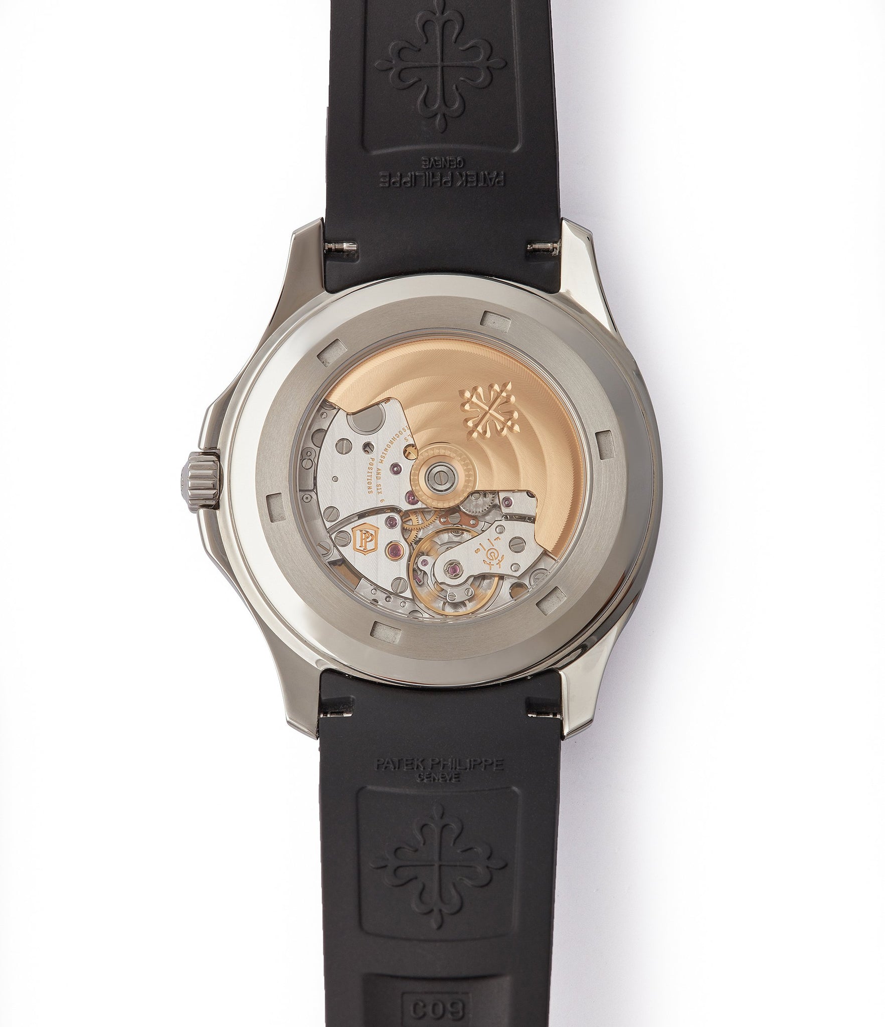 automatic Patek Philippe Aquanaut 5167A-001 double Tiffany-signed luxury sports watch for sale online A Collected Man London UK specialist rare watches