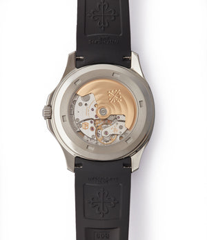 automatic Patek Philippe Aquanaut 5167A-001 double Tiffany-signed luxury sports watch for sale online A Collected Man London UK specialist rare watches