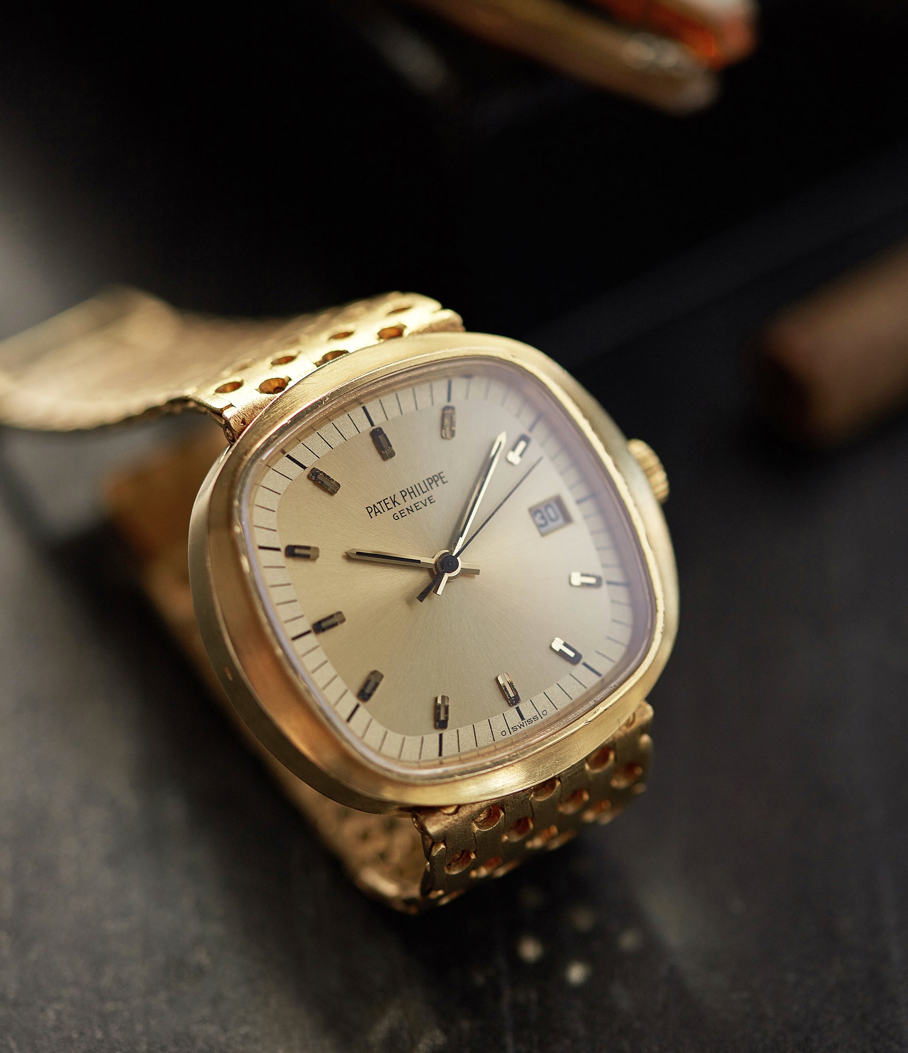 rare Patek Philippe 3597 Beta 21 yellow gold 1970s dress watch for sale online A Collected Man London UK specialist of rare watches
