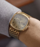 men's 1970s vintage Patek Philippe wristwatch 3597 Beta 21 yellow gold dress watch for sale online A Collected Man London UK specialist of rare watches