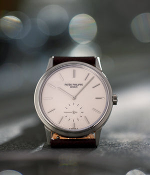 Patek Philippe Calatrava 3718 | Dial | Stainless Steel | Available Worldwide | A Collected Man