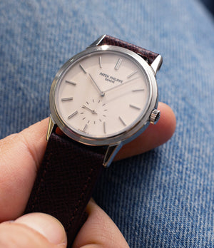 Patek Philippe Calatrava 3718 | Dial | Stainless Steel | Available Worldwide | A Collected Man