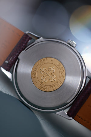 Patek Philippe Calatrava 3718 | Caseback | Stainless Steel | Available Worldwide | A Collected Man