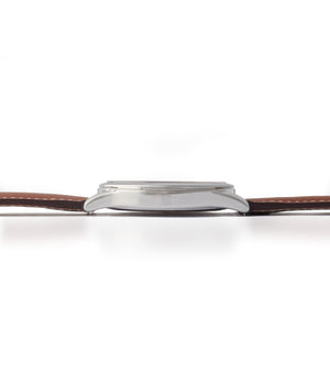 stainless steel Patek Philippe vintage Calatrava Pilot's 5522A-001 time-only pre-owned watch for sale online at A Collected Man London UK specialist 