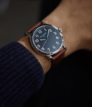 for sale Patek Philippe Calatrava Pilot's 5522A-001 time-only pre-owned watch at A Collected Man London UK specialist 