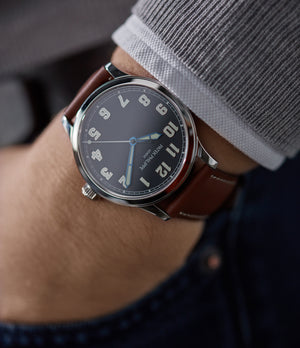 rare Patek Philippe Calatrava Pilot's 5522A-001 time-only pre-owned watch for sale online at A Collected Man London UK specialist 