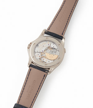 240 HU world time Patek Philippe 5131G enamel dial white gold watch for sale online at A Collected Man London UK specialist of rare watches