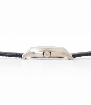 white gold Patek Philippe World Time 5131G enamel dial white gold watch for sale online at A Collected Man London UK specialist of rare watches