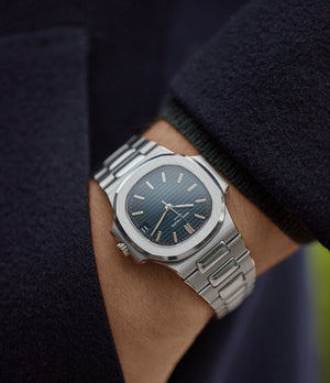 Sigma dial Patek Philippe Nautilus 3800/1 steel luxury sports watch for sale online A Collected Man London UK specialist of rare watches