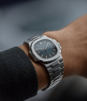 men's luxury wristwatch Patek Philippe Nautilus 3800/1 steel luxury sports watch for sale online A Collected Man London UK specialist of rare watches