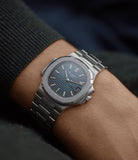 pre-owned Patek Philippe Nautilus 3800/1 steel luxury sports watch for sale online A Collected Man London UK specialist of rare watches