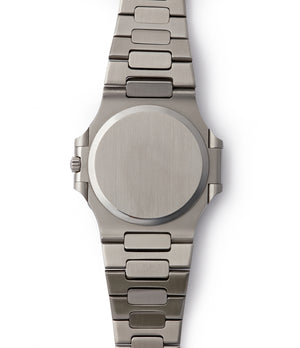 Gerald Genta design Patek Philippe Nautilus 3700/001A vintage steel tropical dial sports watch for sale online A Collected Man London UK specialist rare watches