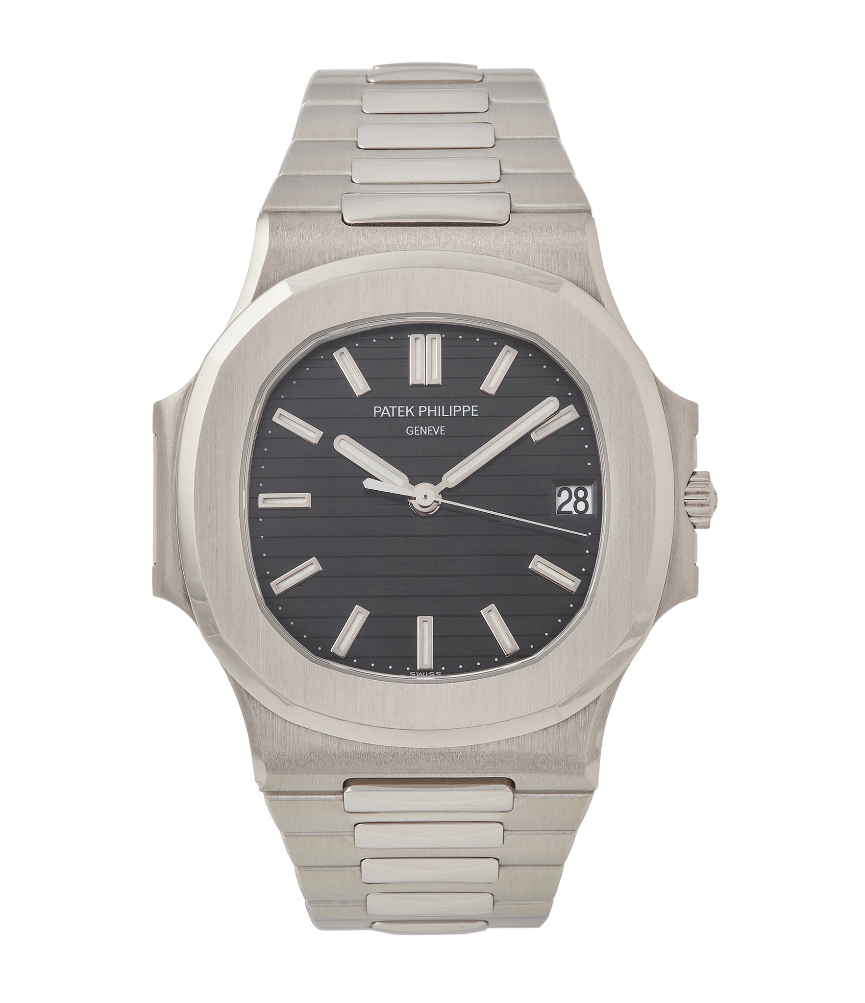 buy Patek Philippe Nautilus 3711/1G-001 white gold pre-owned watch for sale online at A Collected Man London UK specialist of rare watches