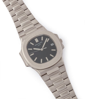 selling Patek Philippe Nautilus 3711/1G-001 white gold pre-owned watch for sale online at A Collected Man London UK specialist of rare watches