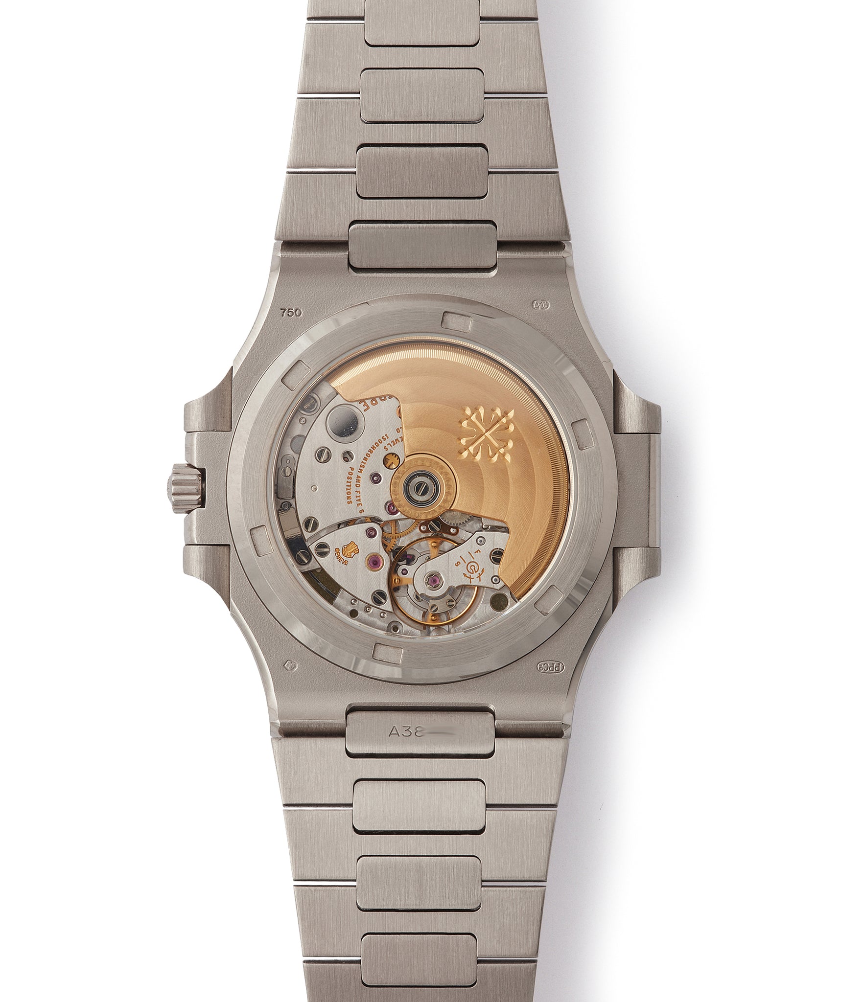 3711 automatic Patek Philippe Nautilus white gold pre-owned watch for sale online at A Collected Man London UK specialist of rare watches