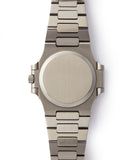 steel Patek Philippe porthole case Nautilus 3800A sports watch shop online rare watch A Collected Man London