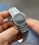hands-on with Patek Philippe Sigma dial Nautilus 3800A steel sports watch shop online rare watch A Collected Man London