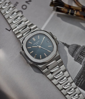 for sale Patek Philippe Nautilus 3800 Sigma dial steel luxury sports watch for sale online A Collected Man London UK specialist rare watches