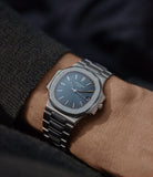 pre-owned Patek Philippe Nautilus 3800 Sigma dial steel luxury sports watch for sale online A Collected Man London UK specialist rare watches