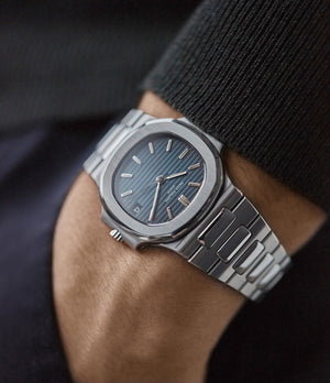 selling Patek Philippe Nautilus 3800 Sigma dial steel luxury sports watch for sale online A Collected Man London UK specialist rare watches