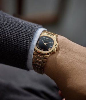 Patek yellow gold top