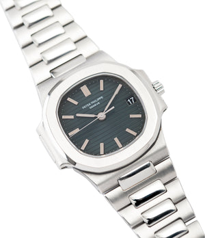 buying Patek Philippe Nautilus 3800/1 steel vintage luxury watch online at A Collected Man London UK specialised  seller of rare watches