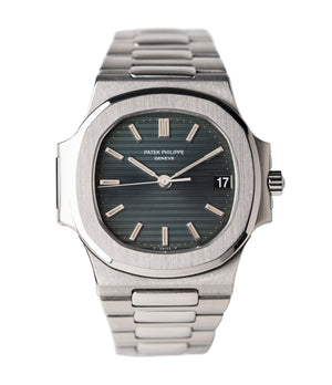 buy Patek Philippe Nautilus 3800/1 steel vintage luxury watch online at A Collected Man London UK specialised  seller of rare watches