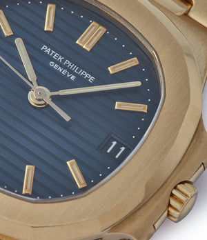 selling Patek Philippe Nautilus 3800-001 yellow gold Gérald Genta