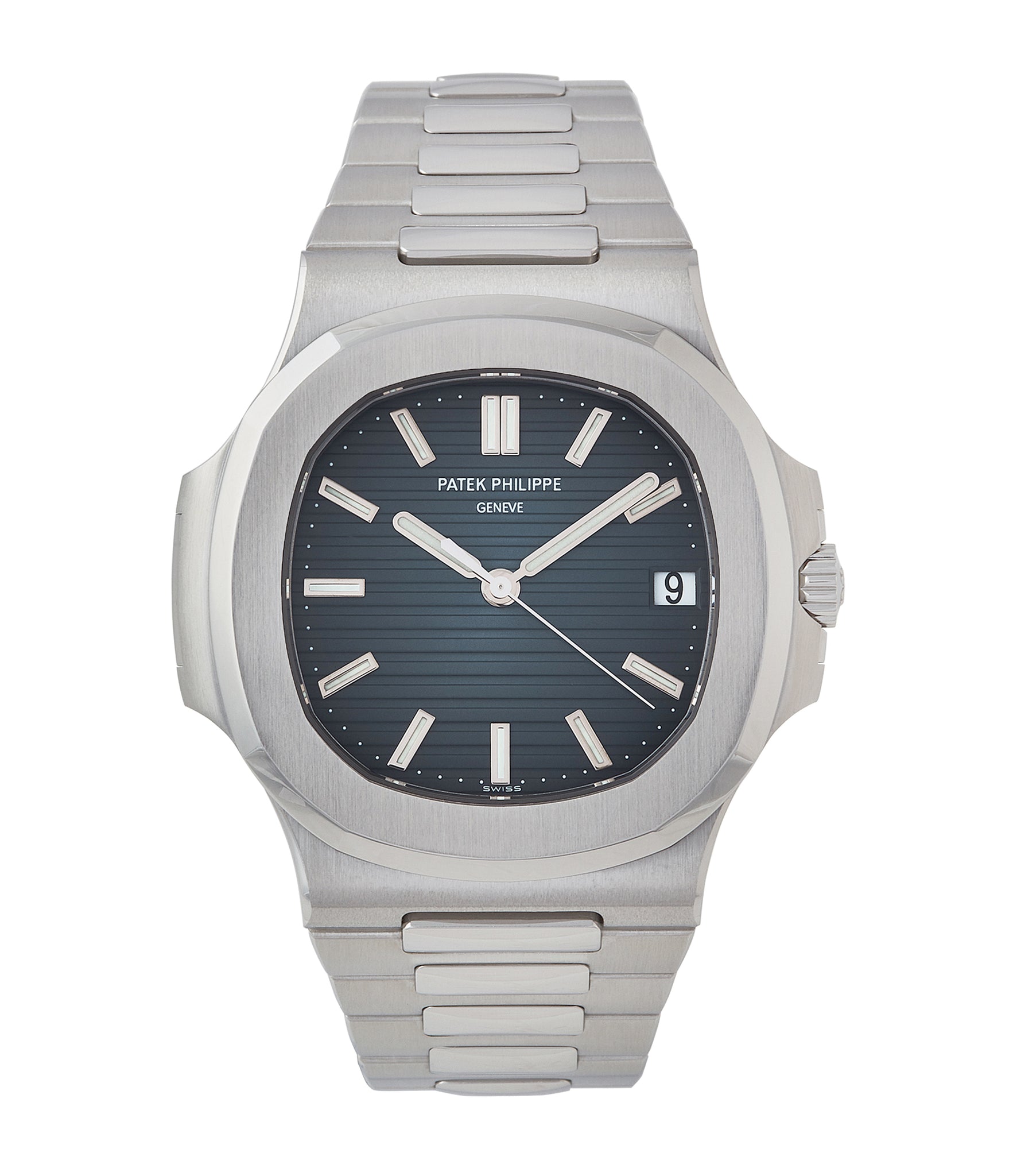 buy Patek Philippe Jumbo Nautilus 5711/1A-001 steel pre-owned sport watch for sale online at A Collected Man London UK specialist of rare watches
