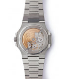 automatic 324 SC movement Patek Philippe Jumbo Nautilus 5711/1A-001 steel pre-owned sport watch for sale online at A Collected Man London UK specialist of rare watches