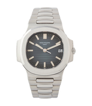 buy rare Patek Philippe Nautilus 5800/1A-001 steel sport pre-owned watch for sale online at A Collected Man London UK specialist of rare watches