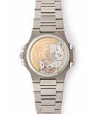 automatic Patek Philippe Nautilus 5800/1A-001 steel sport pre-owned watch for sale online at A Collected Man London UK specialist of rare watches