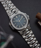 selling Patek Philippe Nautilus 5800/1A-001 steel sport pre-owned watch for sale online at A Collected Man London UK specialist of rare watches