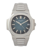 sell Patek Philippe Nautilus watch online to A Collected Man, online specialist of rare pre-owned watches