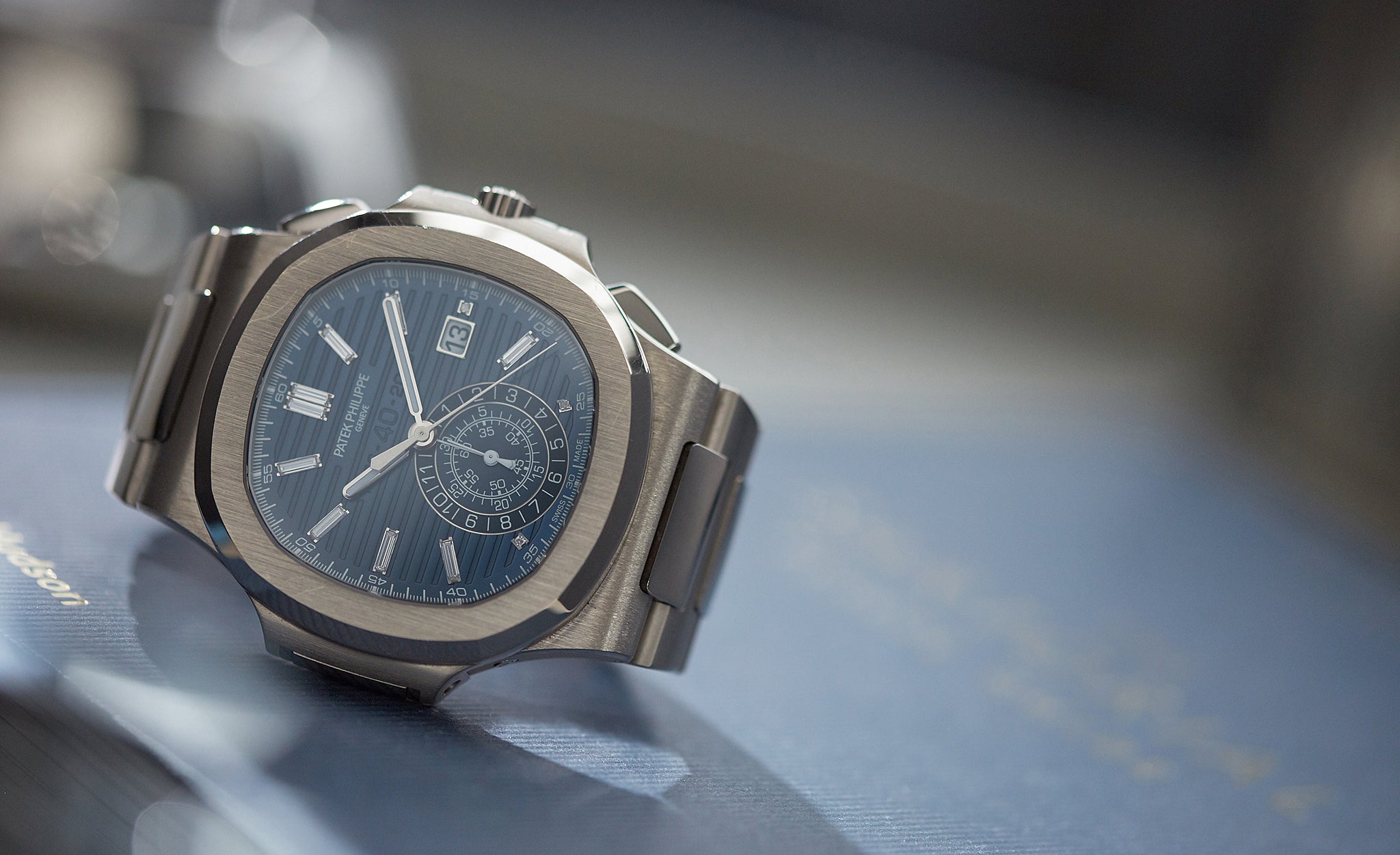 collect Patek Philippe 40th Anniversary Nautilus 5976/1G-001 Limited Edition white gold sports pre-owned watch for sale online A Collected Man London