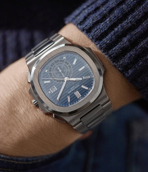 Patek nautilus white gold sale