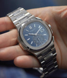 selling Patek Philippe 40th Anniversary Nautilus 5976/1G-001 Limited Edition white gold sports pre-owned watch for sale online A Collected Man London