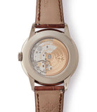 manual-winding 324 SQ Patek Philippe 5320G-001 Perpetual Calendar white gold watch for sale online at A Collected Man London UK specialist of rare watches