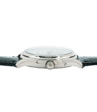 buy white gold Patek Philippe Worldtimer Moonphase 5575G 175th Anniversary white gold preowned dress watch for sale online at A Collected Man London rare watch specialist