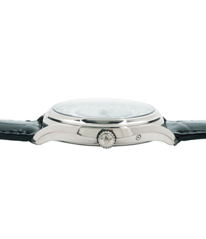 buy white gold Patek Philippe Worldtimer Moonphase 5575G 175th Anniversary white gold preowned dress watch for sale online at A Collected Man London rare watch specialist