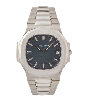 buy vintage Patek Philippe Nautilus 3700/001 full set sport watch for sale online at A Collected Man London UK specialist of rare watches