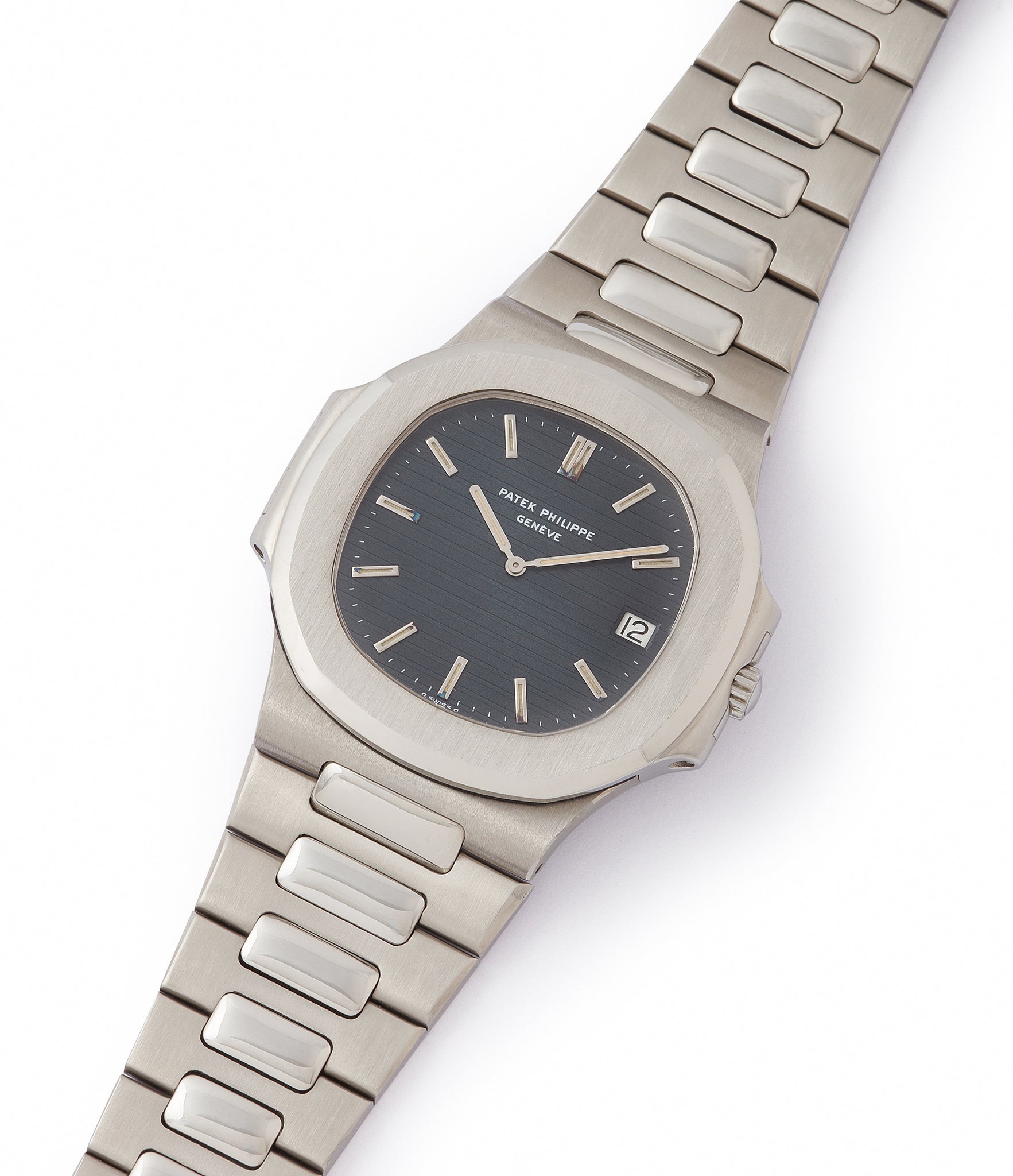 shop vintage Patek Philippe Nautilus 3700/001 full set sport watch for sale online at A Collected Man London UK specialist of rare watches