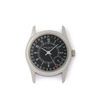 Side-shot Patek Philippe Calatrava 6000G White Gold, available to buy from A Collected Man, London