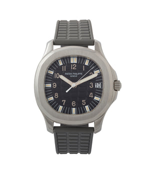 buy Patek Philippe Aquanaut 5065/1A-010 Jumbo steel sport pre-owned watch for sale online at A Collected Man London UK specialist of rare watches
