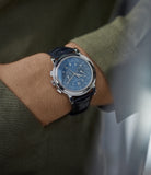 sell Patek Philippe 5070P Saatchi Limited Edition blue dial platinum pre-owned watch for sale online A Collected Man London UK specialist of rare watches