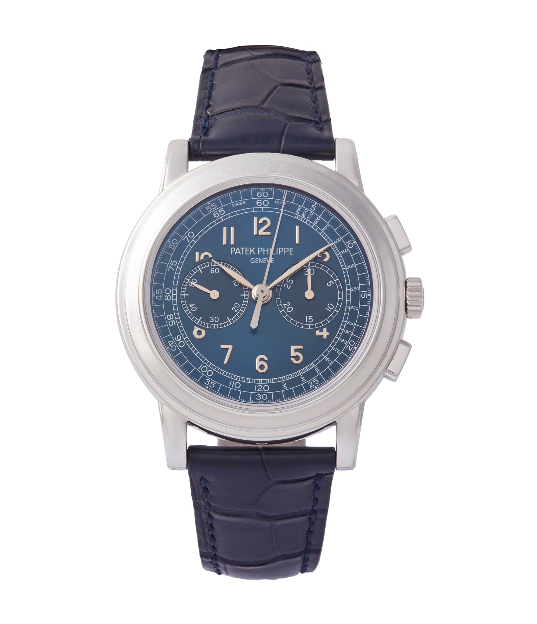 buy Patek Philippe 5070P Saatchi Limited Edition blue dial platinum pre-owned watch for sale online A Collected Man London UK specialist of rare watches