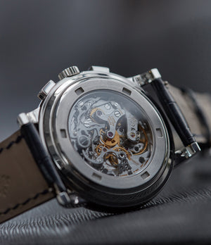 CH27-70 manual-winding Patek Philippe 5070P Saatchi Limited Edition blue dial platinum pre-owned watch for sale online A Collected Man London UK specialist of rare watches