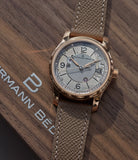 young independent Swiss watchmakers Petermann Bédat 1967 Deadbeat Seconds rose gold time-only watch independent watchmakers order official retailer A Collected Man London