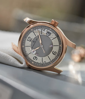 time-only Petermann Bédat 1967 Deadbeat Seconds rose gold time-only watch independent watchmakers order official retailer A Collected Man London