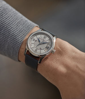 men's rare watch Petermann Bédat 1967 Deadbeat Seconds white gold time-only watch independent watchmakers order official retailer A Collected Man London